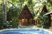 Howler Monkey Hotel jungle cabin